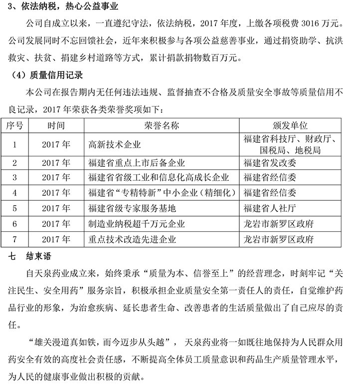 2018年度福建天泉药业股份有限公司质量信用报告-13.jpg